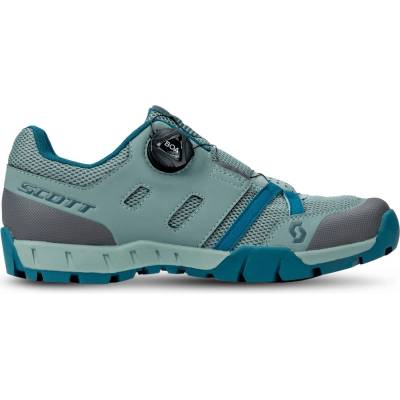 SCOTT Дамски обувки за планинско колоездене Scott Women's Sport Crus-R Boa Cycling shoes - Dark Green / Light Green - размер 39 (EU) (136-0152-0214)