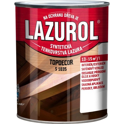 Lazurol Topdecor S1035 2,5 + 0,5 l teak