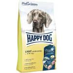 Happy Dog Fit & Vital - Light Calorie Control - храна за кучета, с наднормено тегло, с новозеландски миди и L- карнитин, сьомга, пилешко, агнешко, яйца и билки, 12 кг, Германия - 60771