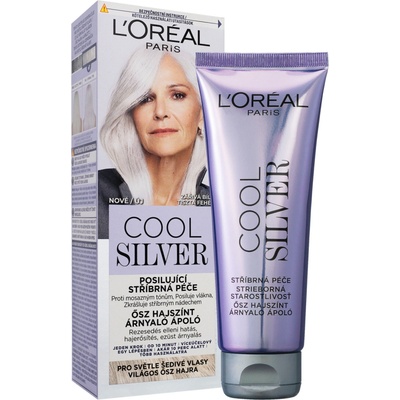 L'Oréal Cool Silver farba na vlasy Zosvetlená biela