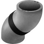 Heatpex Коляно HEATPEX Aria Aduro 45 градуса 125mm (ADR-45-125)