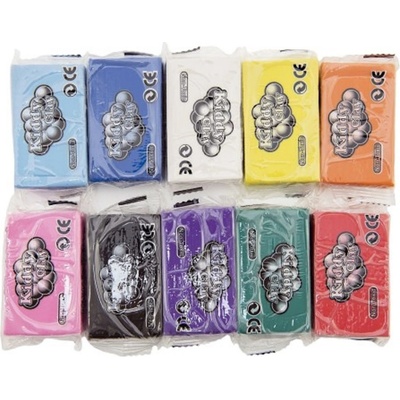 Teddies Modelína/plastelína Nara 60g 12 barev 24ks v boxu