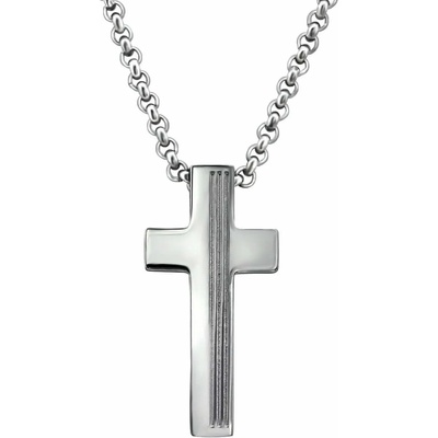 Bijutanki Синджир от Медицинска Стомана с Кръст