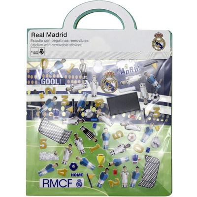 Fan-shop sada samolepek Real Madrid Stadium book