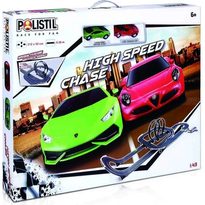 Pólisti Autodráha High Speed Chase Track Set