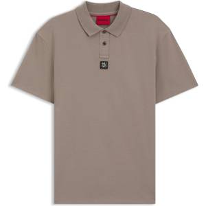 HUGO Блуза с яка HUGO Mens HUGO Deabono Short Sleeve Polo Shirt with Logo Detail - Brown 237