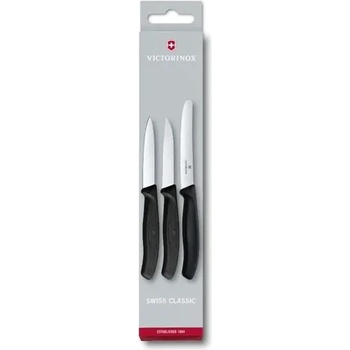 Victorinox Комплект Victorinox Swiss Classic Paring Knife Set, три ножа, черни (6.7113.3)