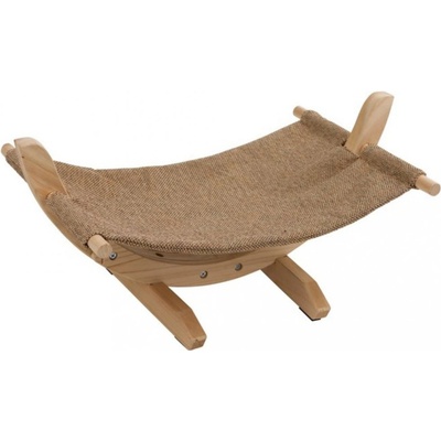 Kerbl Siesta 2.0 Hojdacia sieť drevo Eco béžová 61 x 37 x 29 cm