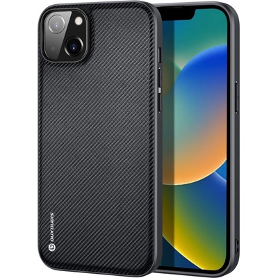 Dux Ducis Калъф Dux Ducis Fino с покритие от найлонов материал за iPhone 14 Pro Max, черен (6934913036822)