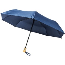 Deštník skládací s automatickým otevíráním tm.modrý