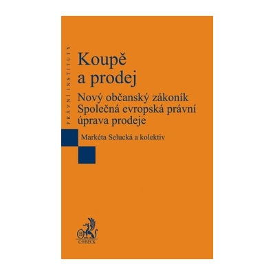Koupě a prodej Nový občanský zákoník