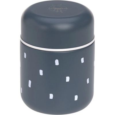 Lässig Food Jar Medium Happy Prints midnight blue 350 ml