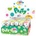 DULCOP Bublifuk 60 ml Party bubbles