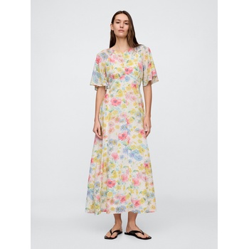 GAP Макси рокля с цветя GAP GAP | Bezhov | ЖЕНИ | XXS