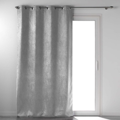 douceur d'intérieur Светлосива затъмняваща завеса 135x280 cm Melodie - douceur d'intérieur (1611705)