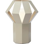 Markslöjd Бежова метална настолна лампа с метален абажур (височина 27 cm) Octa - Markslöjd (109147)