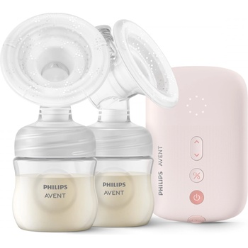 Philips Двойна електрическа помпа Philips Avent - Natural Motion, с торбички за кърма (00A.0617.001)