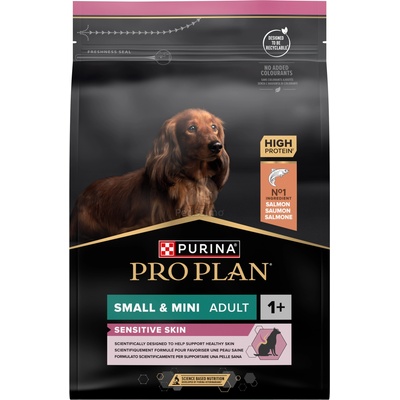 PRO PLAN OptiDerma Small & Mini Adult Sensitive Skin 2x7 kg