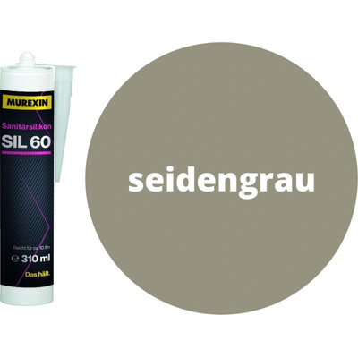 Murexin SIL 60 Sanitárny silikón 310 g seidengrau