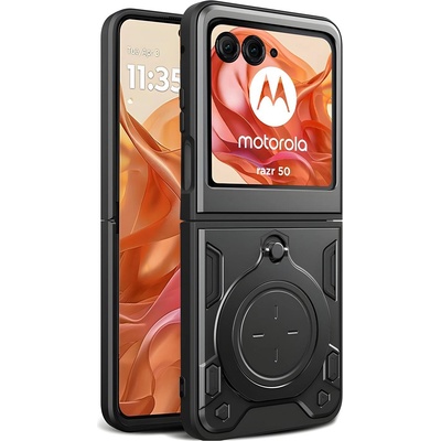 Techsuit защитен калъф CamGuard за Motorola Razr 50 - Черен KP33190 (33190)