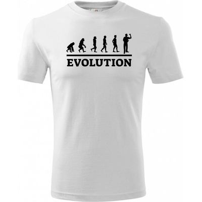 Evolution šipky Černý tisk tričko Classic