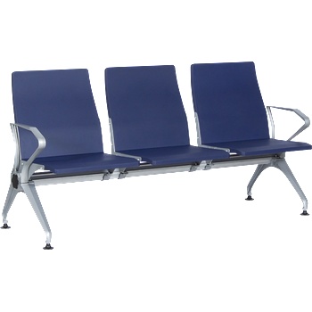 Bittel Посетителска пейка с 3 места Carmen CR-1036-3 - синя (3580606)