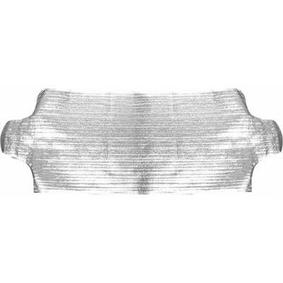 CARCOMMERCE Zimní clona ALU stříbrná 200 x 70cm