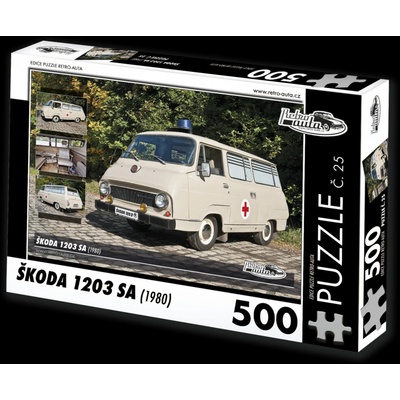 Retro-Auta Škoda 1203 SA 1980 500 dílků