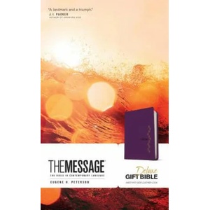The Message Deluxe Gift Bible: The Bible in Contemporary Language (ISBN: 9781641581264)
