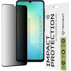 Techsuit Протектор за Samsung Galaxy A06 - 111D Privacy Full Glue - Черен