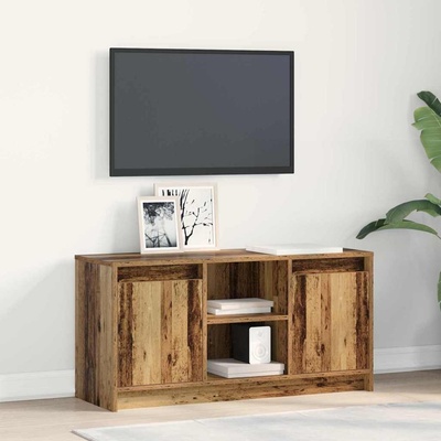 vidaXL ТВ Единици 100 x 34 x 50 см Кафяво Инженерна дървесина (873915)