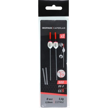 CAPERLAN Súprava 2 plavákov PF-F900 CC5 na lov kaprov na plávanú 0,4g