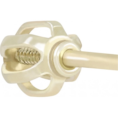 Soliter Skrutkovací závit/balónik/uzáver zo žltého zlata - 1 ks