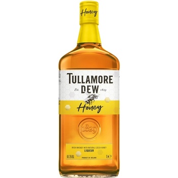 Tullamore D.E.W. Honey 35% 1 l (čistá fľaša)