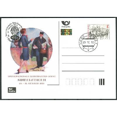 Česká pošta (2010) CDV 130 O - P 177 - Sindelfingen - razítko + kaš.