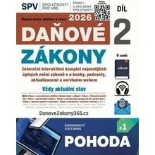 Daňové zákony 2026 (Díl 2.)