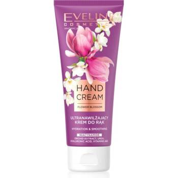 Eveline Cosmetics Flower Blossom hĺbkovo hydratačný krém na ruky 75 ml