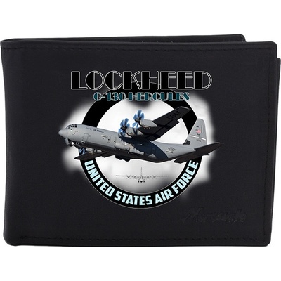 Striker kožená Lockheed Hercules C 130 černá