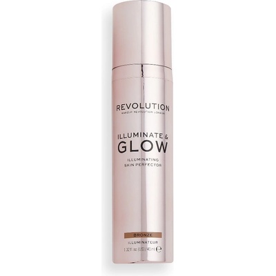 Makeup Revolution Illuminate & Glow Liquid Highlighter Bronze Хайлайтер 40ml