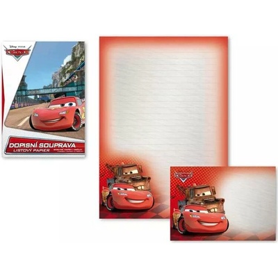 MFP paper s.r.o. Dopisní souprava LUX Disney Cars RSN