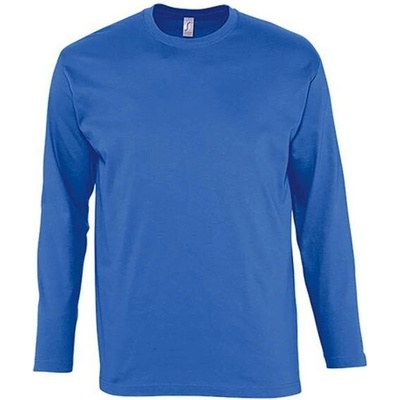 SOĽS Monarch pánské triko s dlouhým rukávem SL11420 Royal blue