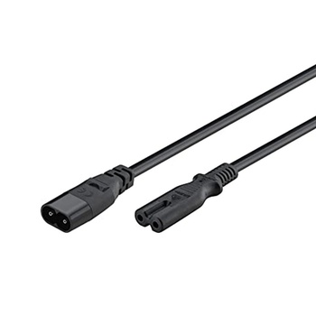 LogiLink power extension cable - IEC 60320 C8 to IEC 60320 C7 - 2 m (CP129) (CP129) (CP129)