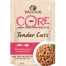 Wellness CORE Tender Cuts with Salmon & Tuna in Savoury Gravy 85 g