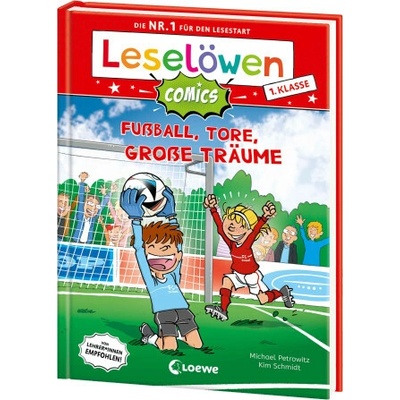 Leselöwen Comics 1. Klasse - Fußball, Tore, große Träume