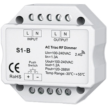 ELMARK Smart wifi ЕДНОКАНАЛЕН triac ДИМЕР ЗА КОНЗОЛА (99dimmermt)