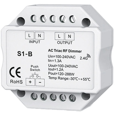 ELMARK Smart wifi ЕДНОКАНАЛЕН triac ДИМЕР ЗА КОНЗОЛА (99dimmermt)