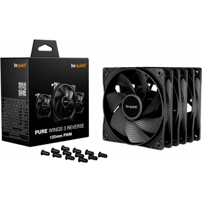 be quiet! Pure Wings 3 120 mm PWM Reverse 3 ks BL137