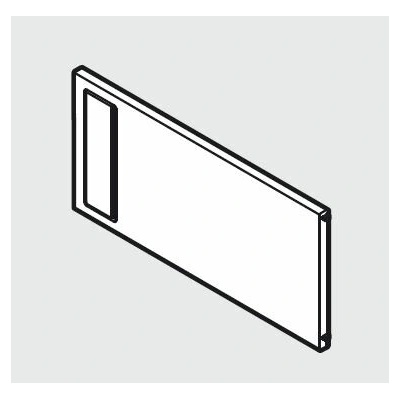 BLUM ZC7Q0P0FS Ambia Line Priečka 110 sivá 1090030105