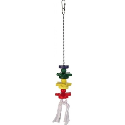 TRIXIE Wooden Toy - играчка за средни и големи папагали 30 см