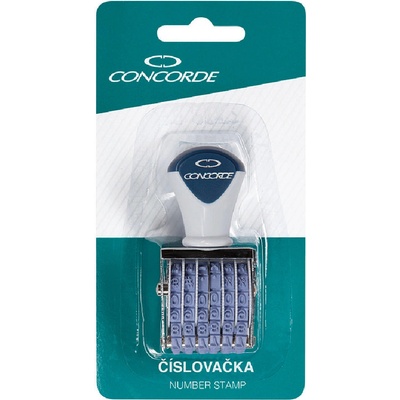 Concorde razítko číslovačka 4/6